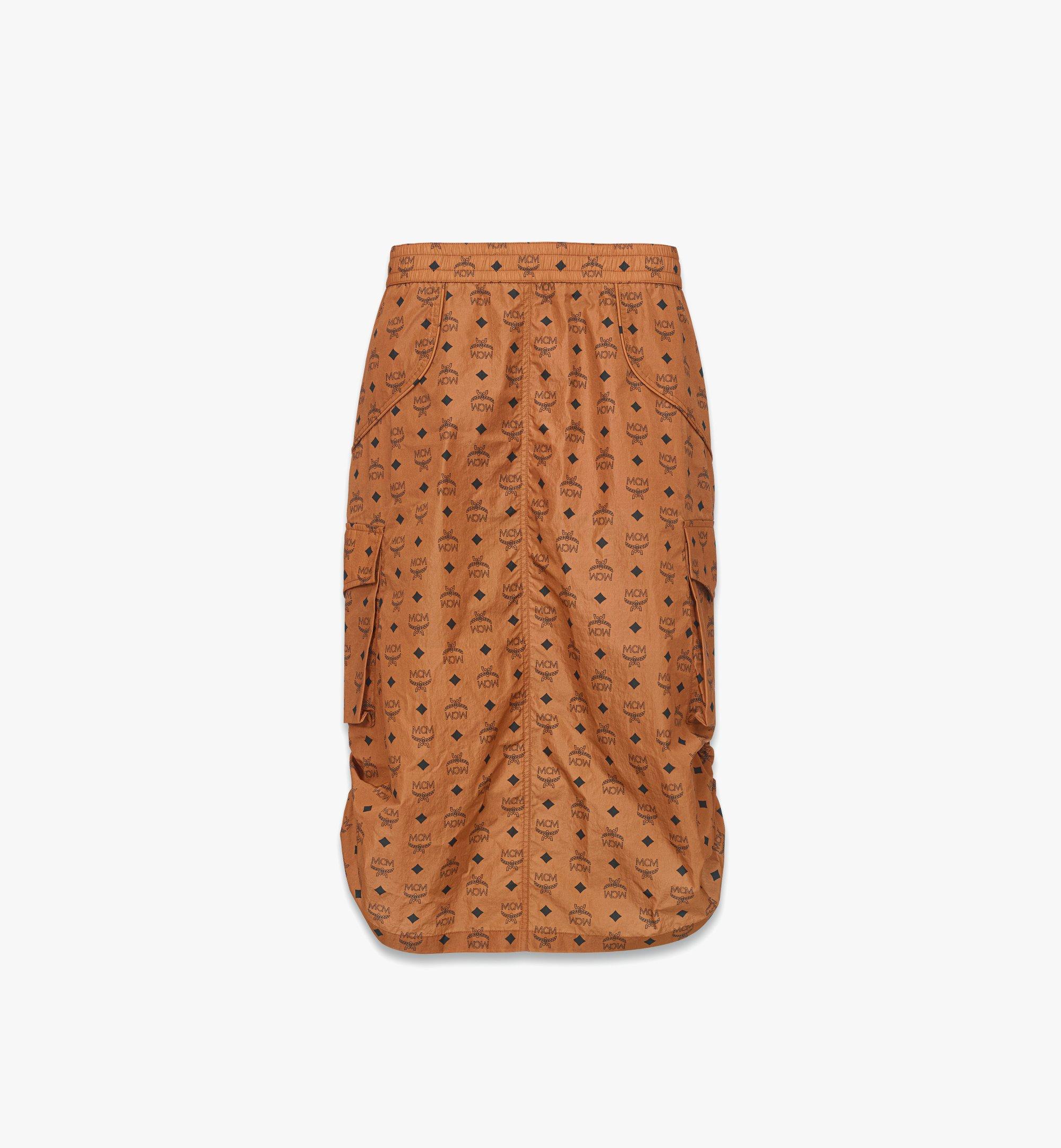 Monogram Print Skirt in ECONYL® 1